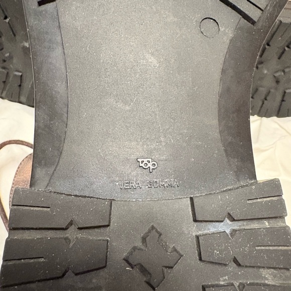 Mens Magnanni "Polar" Lace Up Leather Boots light Brown US 11 - Picture 5 of 10